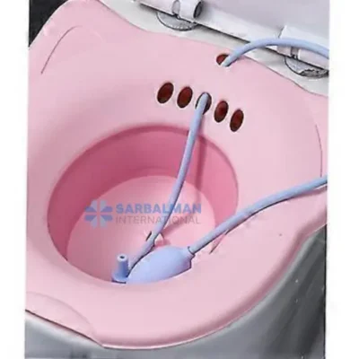 Sitz Bath Tub, Over the Toilet Perineal Soaking Bath