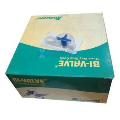 Bi-Valve Three Way Stop Cock