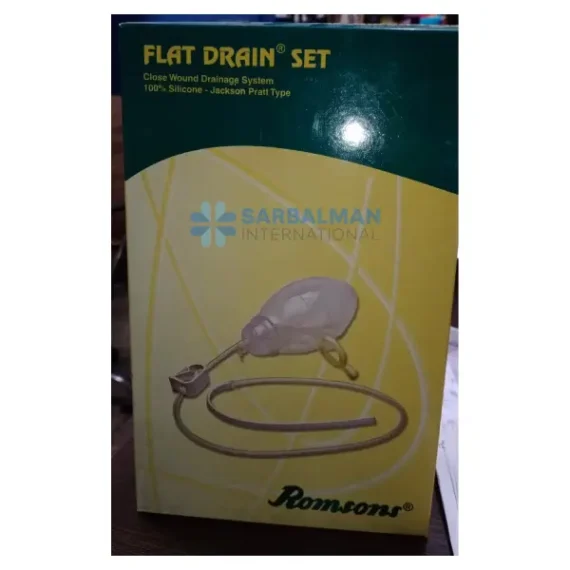 Flat Drain Set Jackson-Pratt Drainage System
