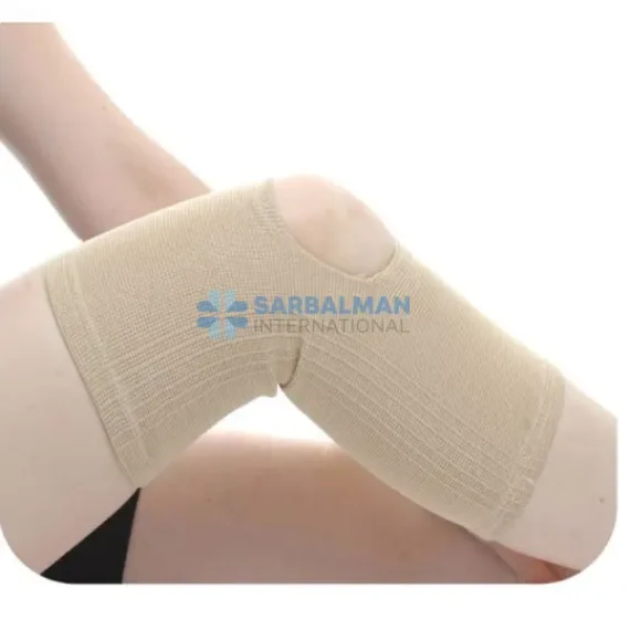 Tubular Knee Support with Center Hole