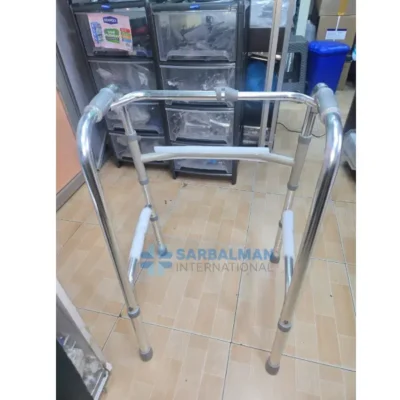 Walker Folding with 2 Wheels, Adjustable