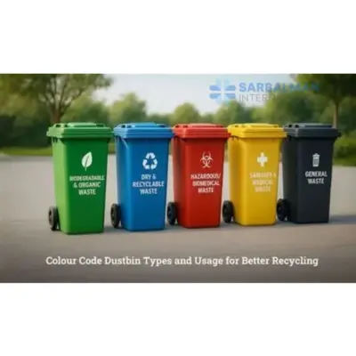 Colour-Coded Waste Bins and Containers.