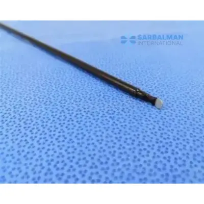 Laparoscopic Straight Spatula Electrode.