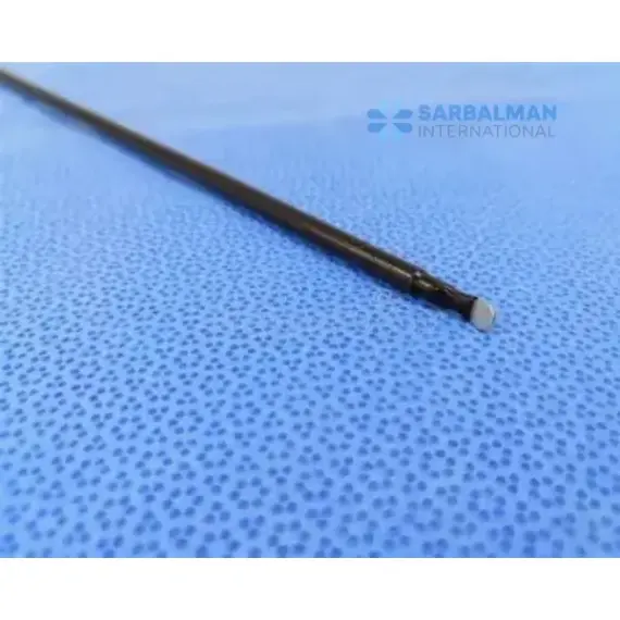 Laparoscopic Straight Spatula Electrode.